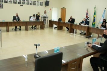 Foto - Sessão Solene de Instalação e Posse dos Vereadores eleitos para a gestão 2021/2024