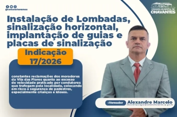 INDICAÇÃO Nº 17/2026.