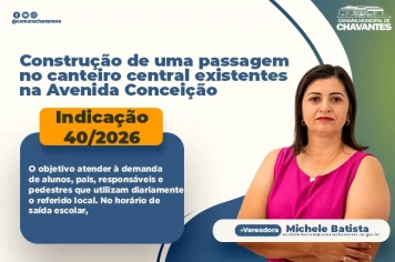 INDICAÇÃO Nº 40/2026