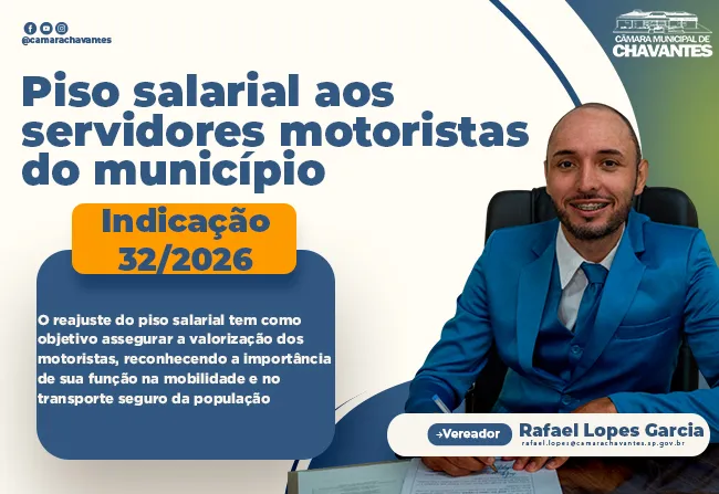 INDICAÇÃO Nº 32/2026.