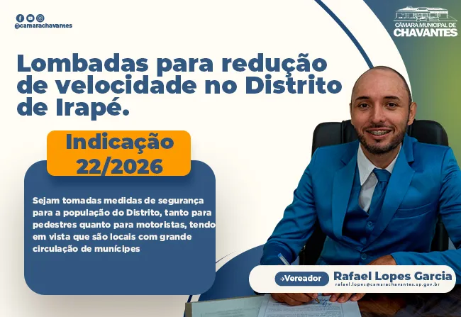 INDICAÇÃO Nº 22/2026.