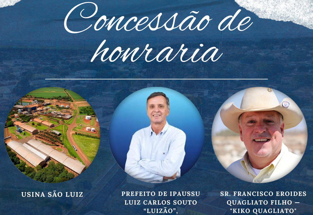 CONCESSÃO DE HONRARIA