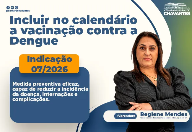 INDICAÇÃO Nº 07/2026.