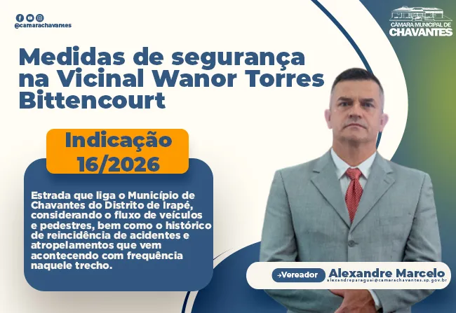 INDICAÇÃO Nº 16/2026