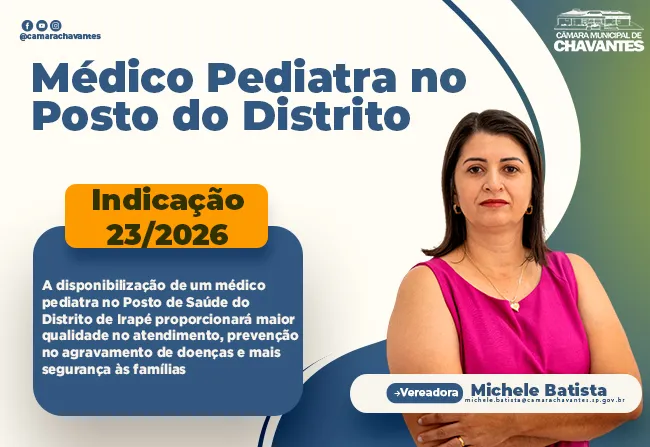 INDICAÇÃO Nº 23/2026.