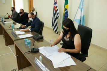 Foto - Sessão Solene de Instalação e Posse dos Vereadores eleitos para a gestão 2021/2024