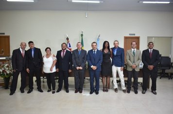 Foto - Sessão Solene de Instalação e Posse dos Vereadores eleitos para a gestão 2017/2020