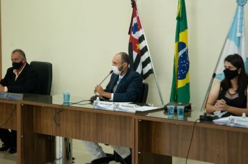 Foto - Sessão Solene de Instalação e Posse dos Vereadores eleitos para a gestão 2021/2024